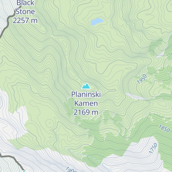 Map of Planinski Kamen