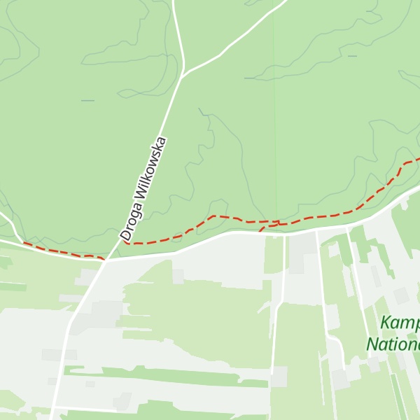 Map of Wilkowska Góra