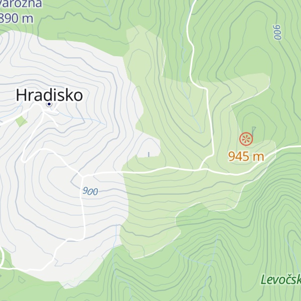 Map of Brezová