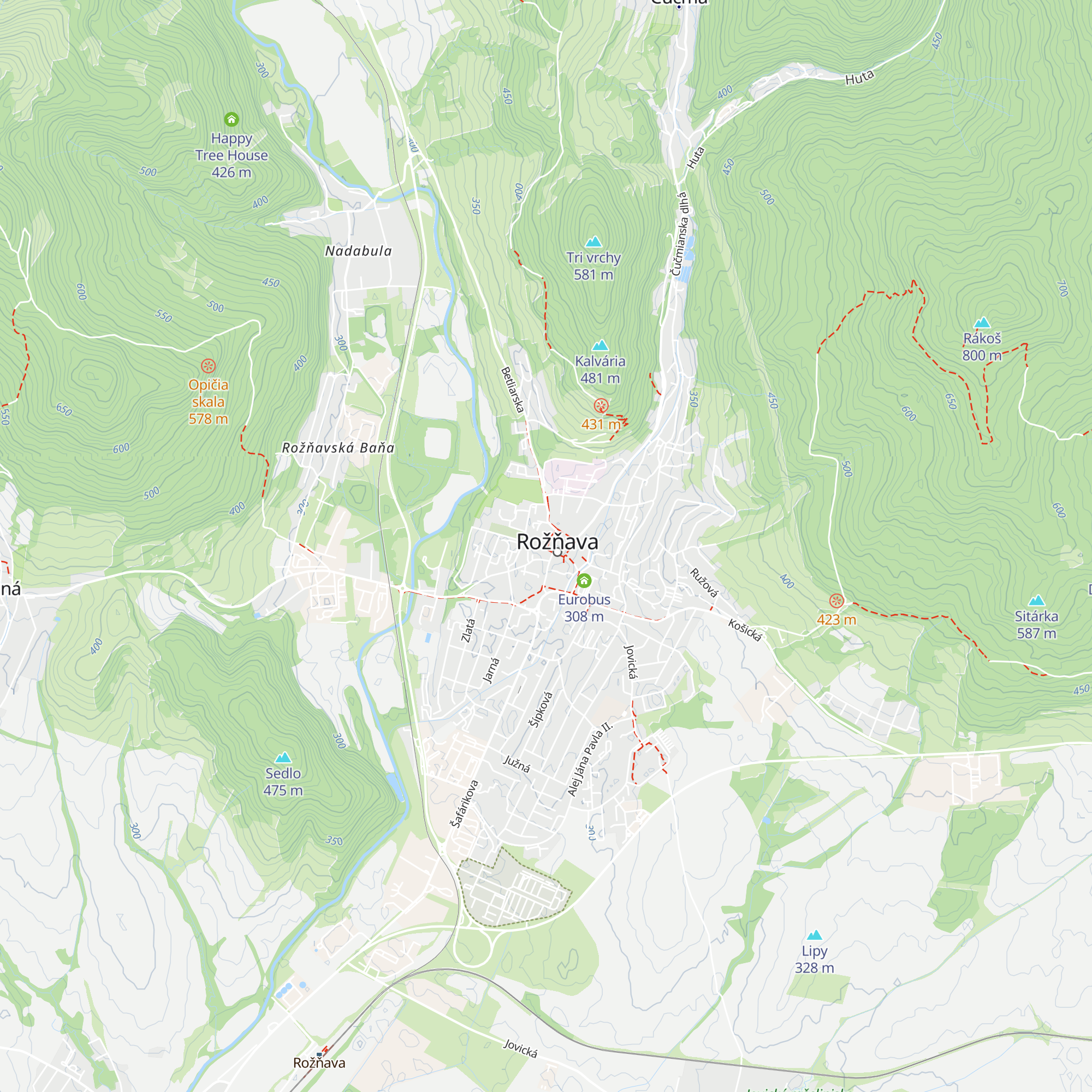Turistické informačné centrum Rožňava map