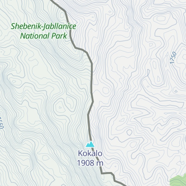 Map of Belica