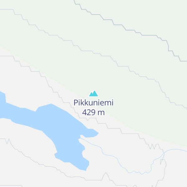 Map of Pikkuniemi