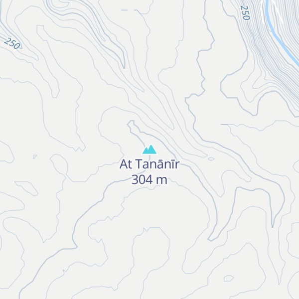 Map of At Tanānīr