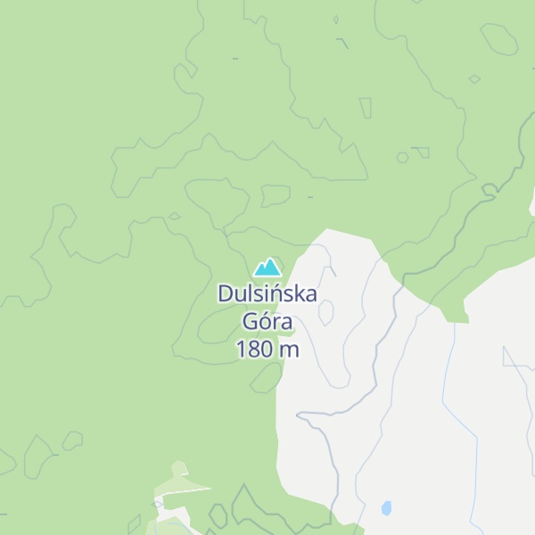 Map of Dulsińska Góra