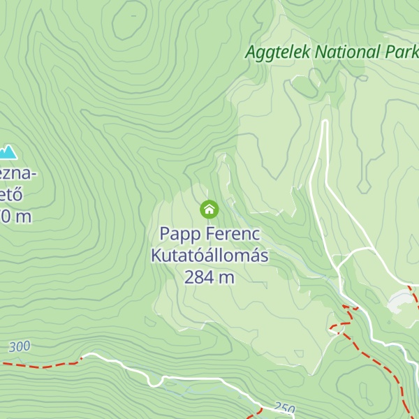 Map of Papp Ferenc Kutatóállomás