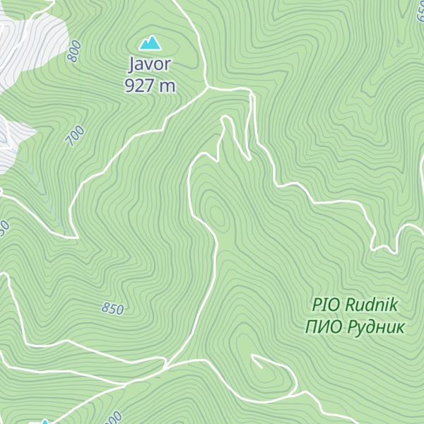 Map of Marjanac
