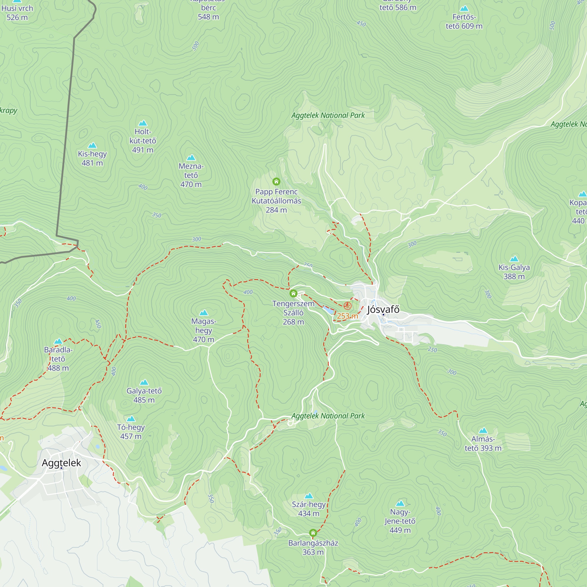 Tengerszem Szálló map