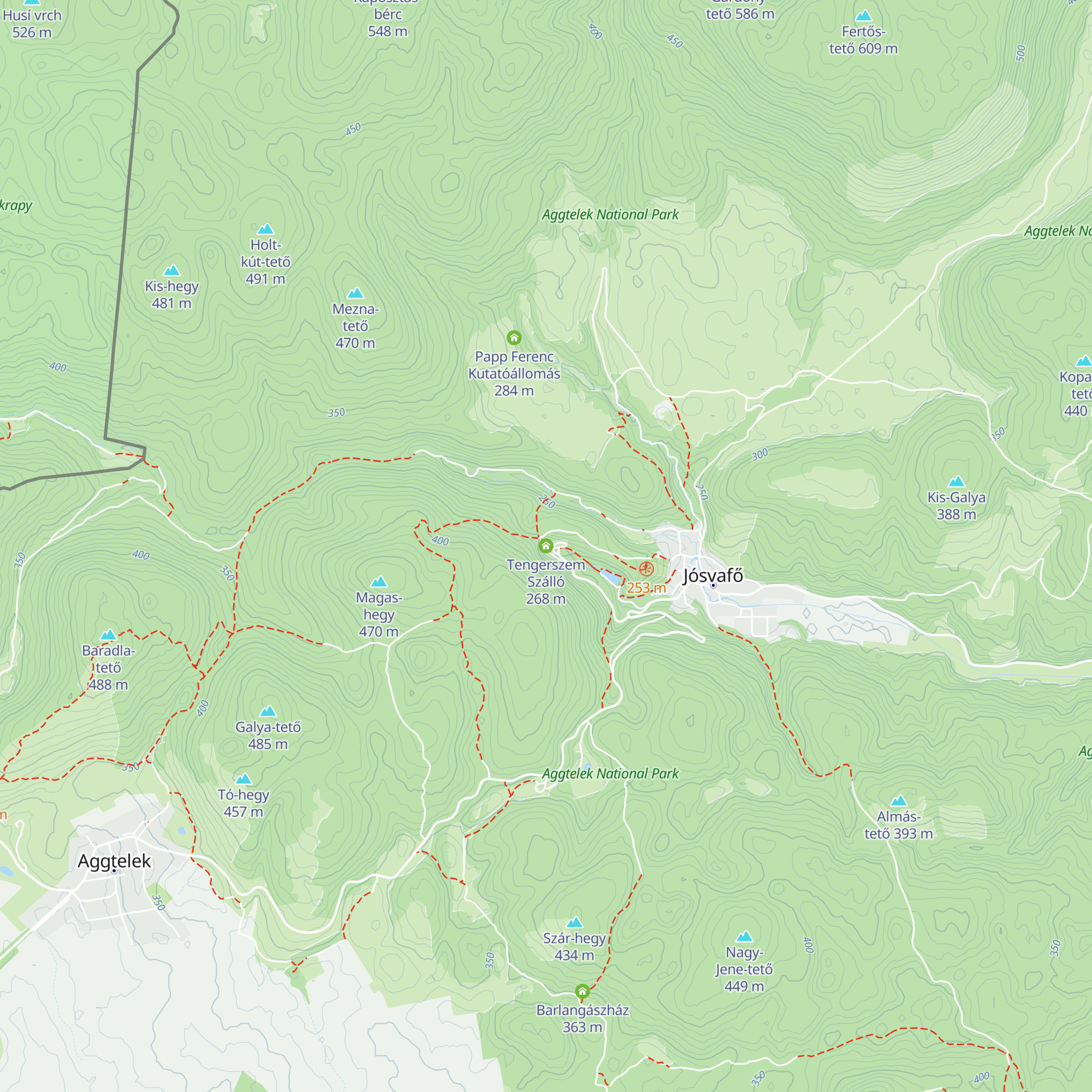 Tengerszem Szálló map