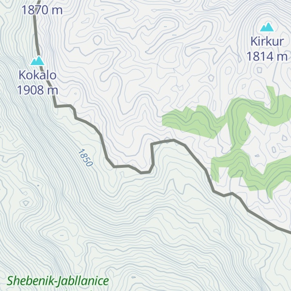 Map of Mali Kokal