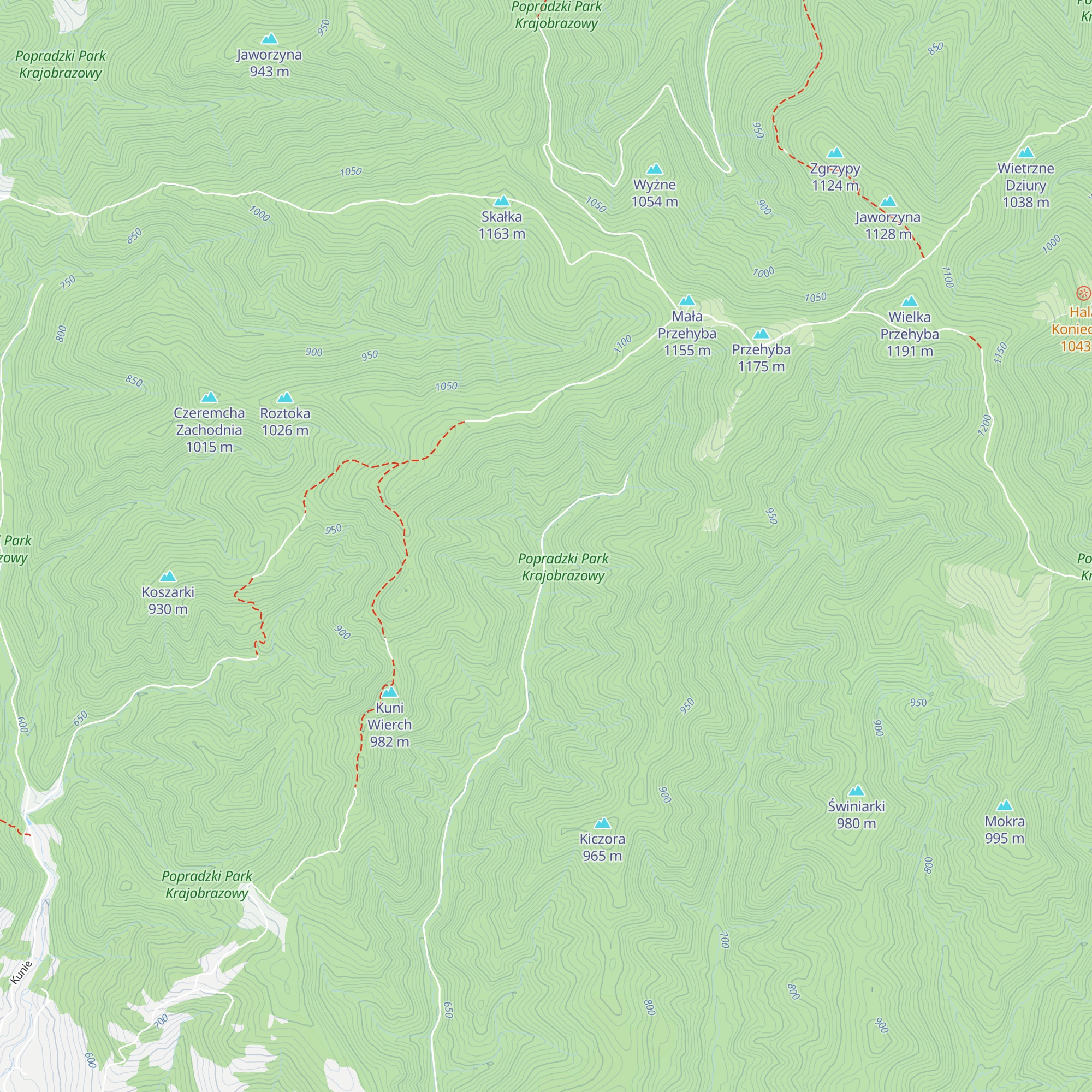 Domek Myśliwski Koło Łowieckie "Przehyba" map