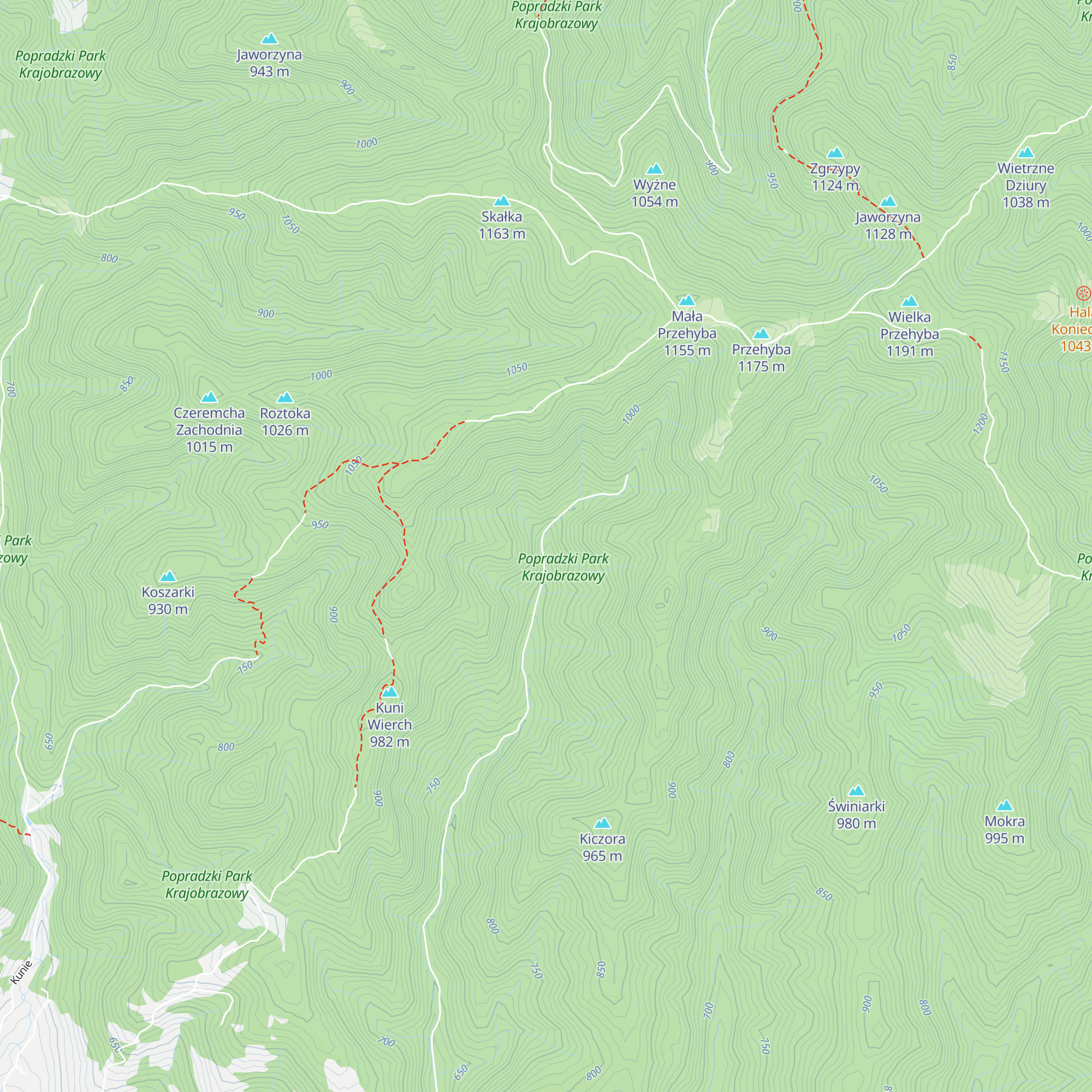 Domek Myśliwski Koło Łowieckie "Przehyba" map