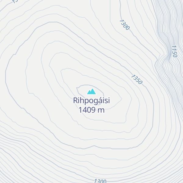 Map of Rihpogáisi