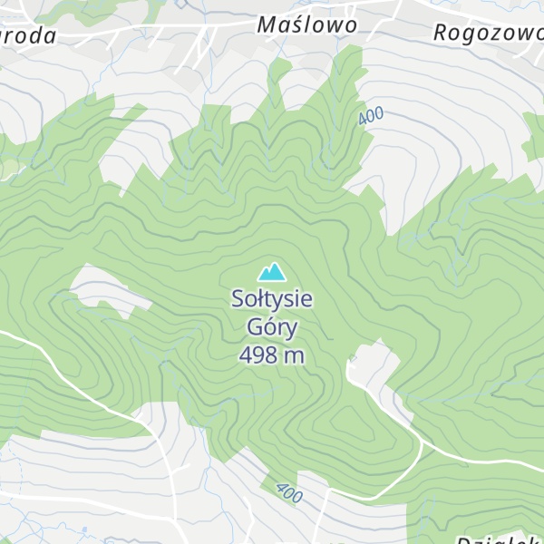 Map of Sołtysie Góry