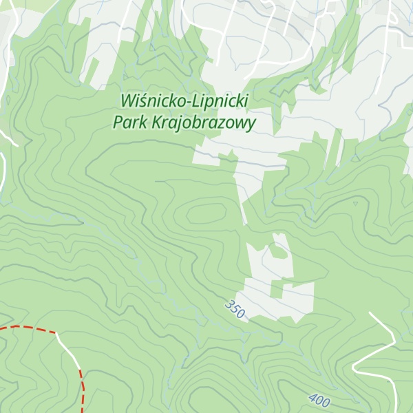 Map of Duchowa Góra