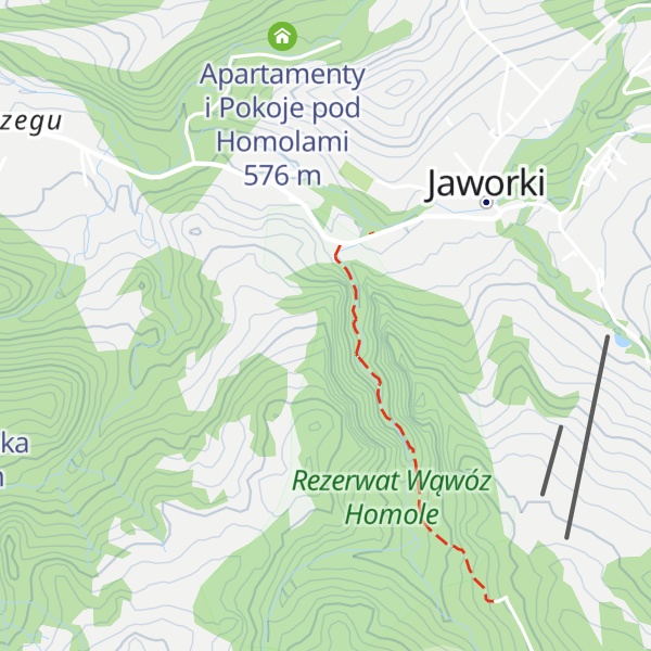 Map of Prokwitowska Homola
