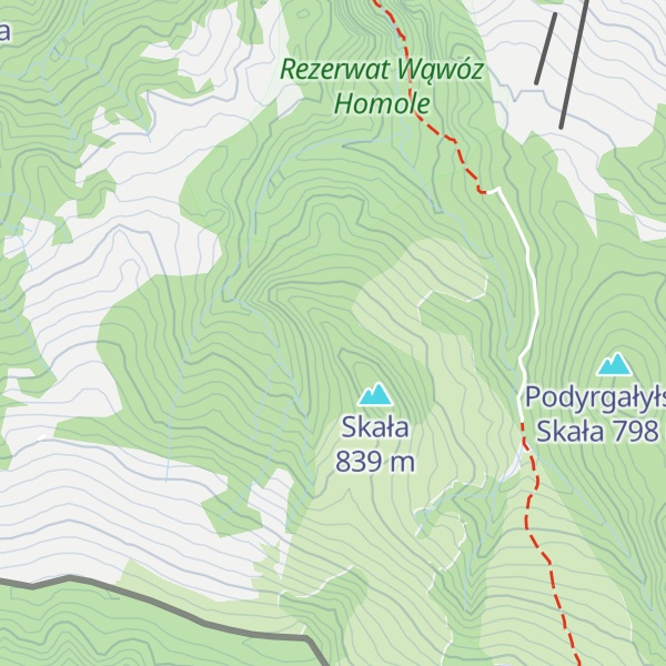 Map of Homole
