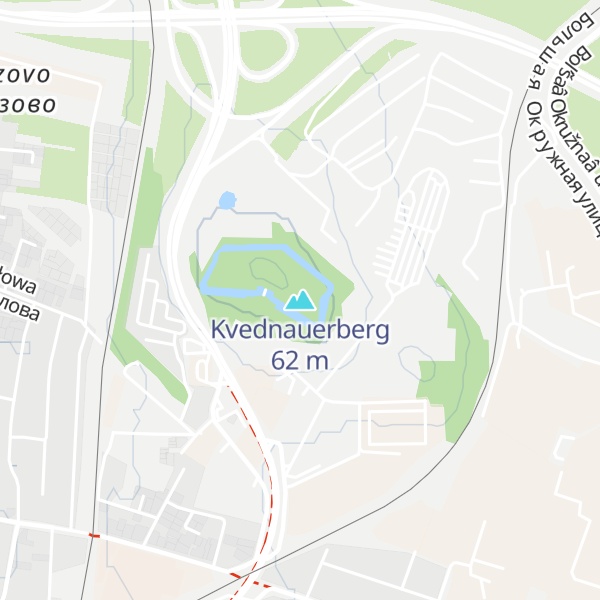 Map of Kvednauerberg