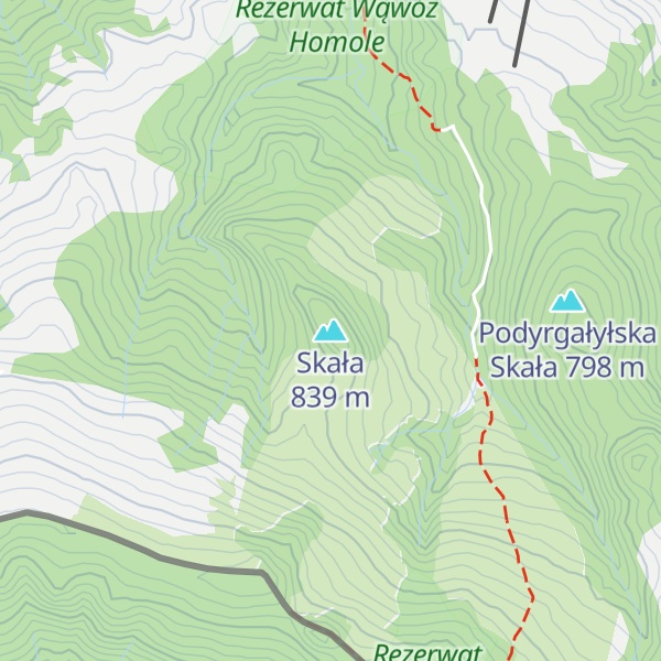 Map of Skała