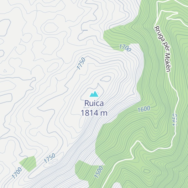 Map of Ruica