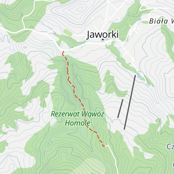 Map of Szastowska Homola