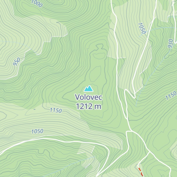 Map of Volovec