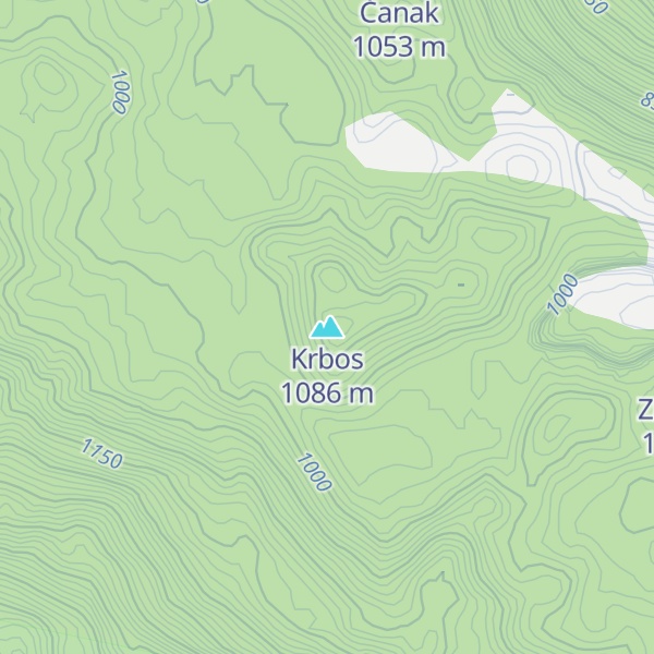 Map of Krbos