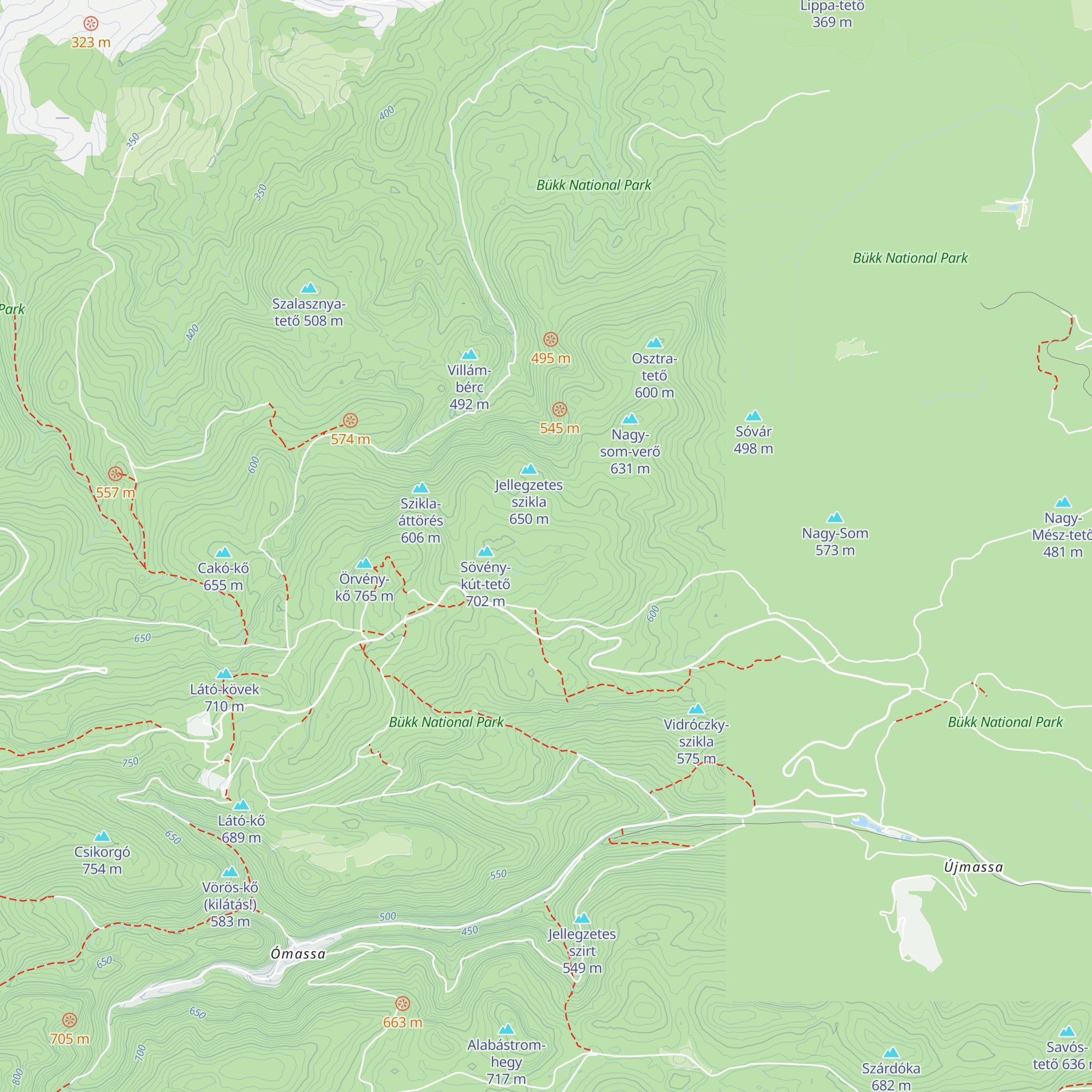 Barátságkert kulcsosház map
