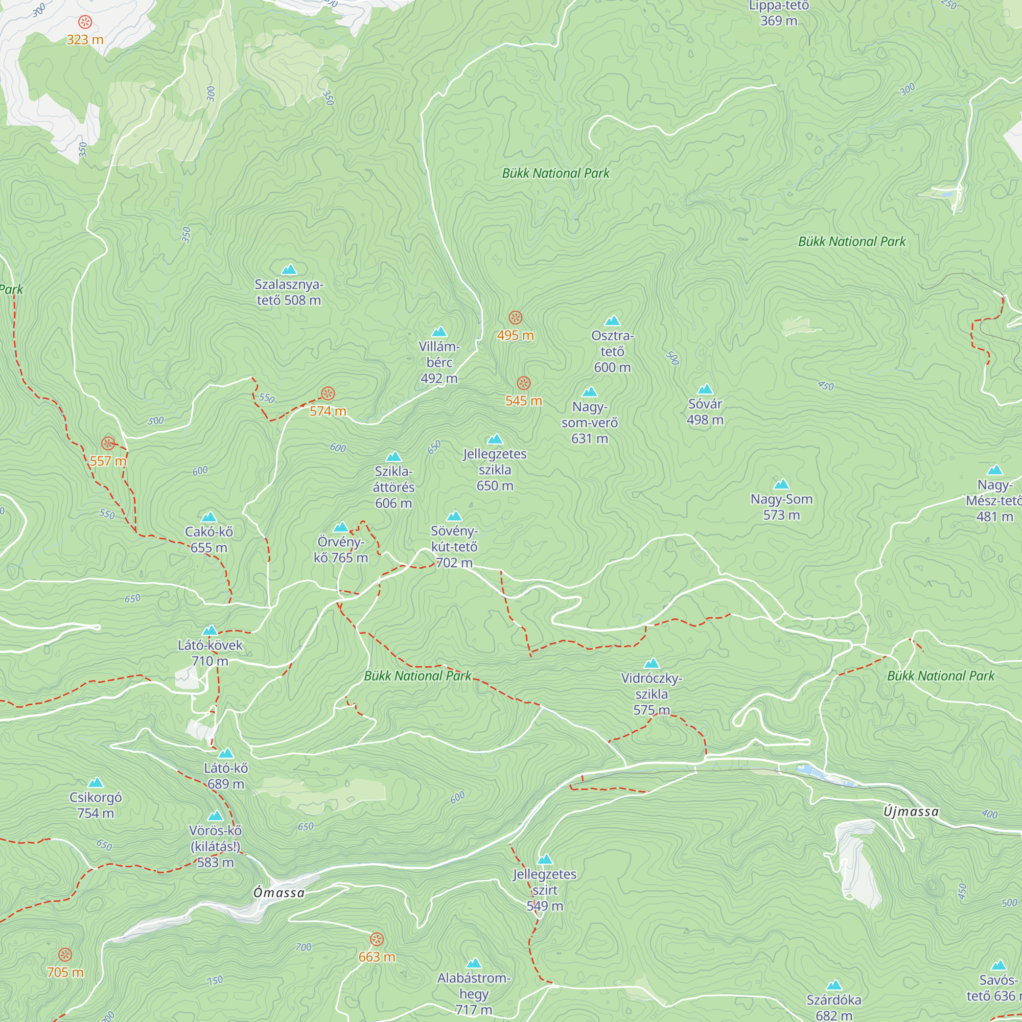 Barátságkert kulcsosház map