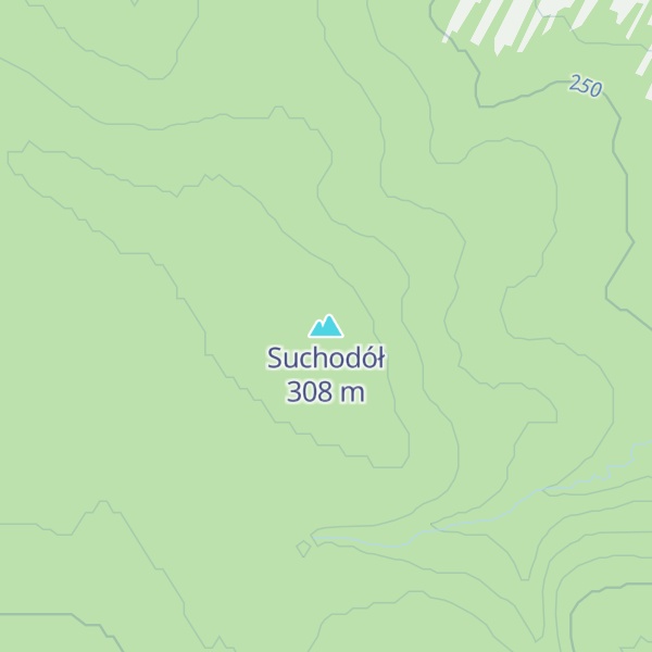 Map of Suchodół
