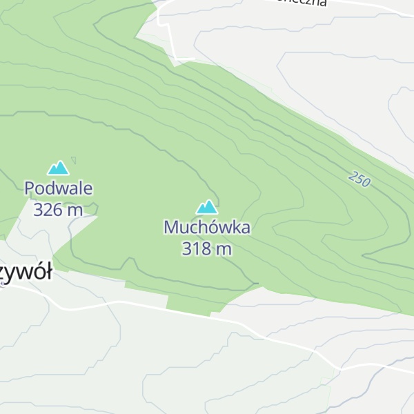Map of Muchówka