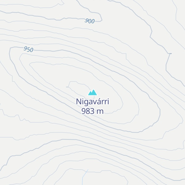 Map of Nigavárri