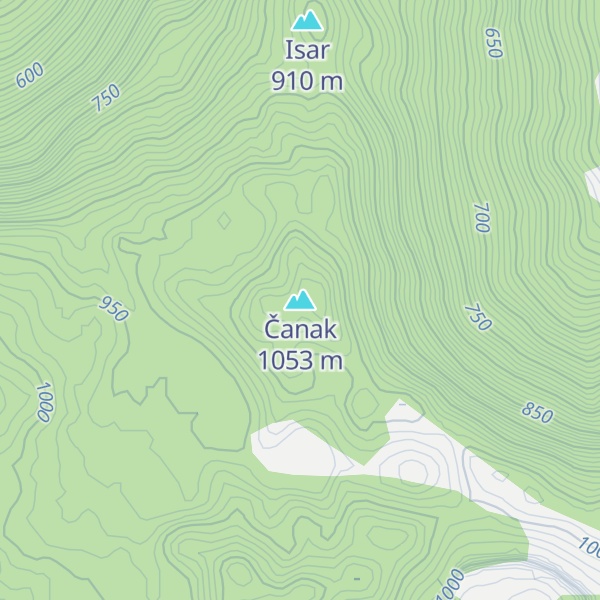 Map of Čanak