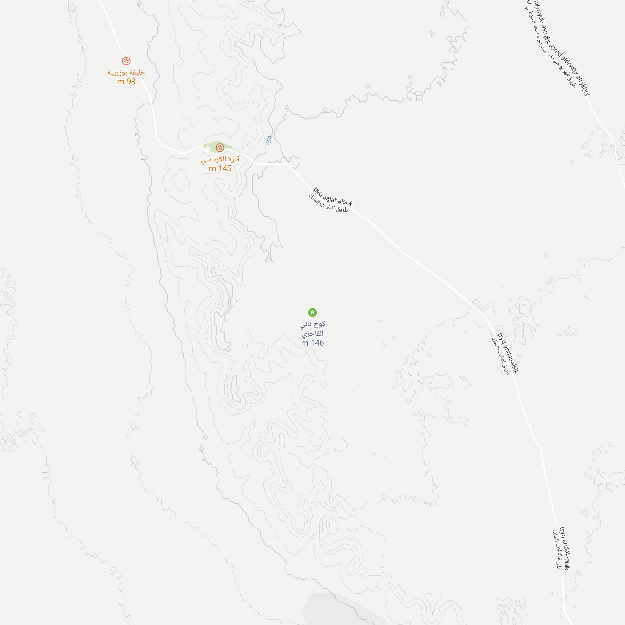 كوخ تاتي الفاخري map