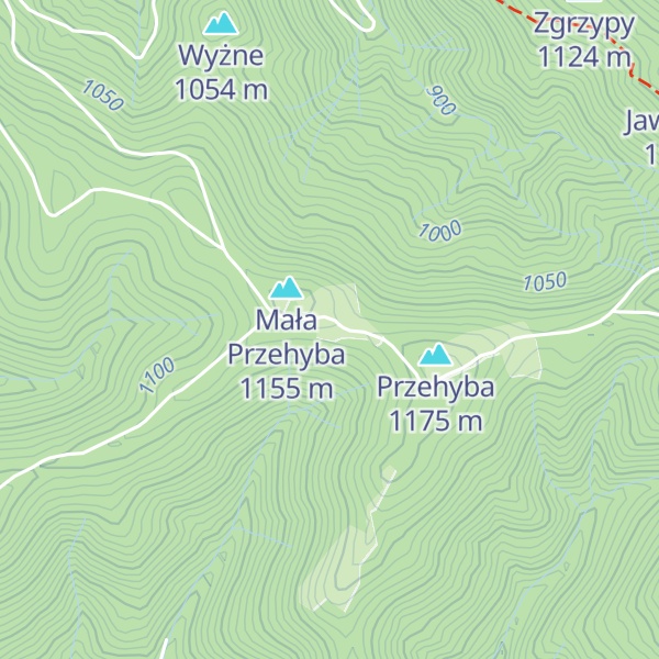 Map of Schronisko PTTK na Przehybie