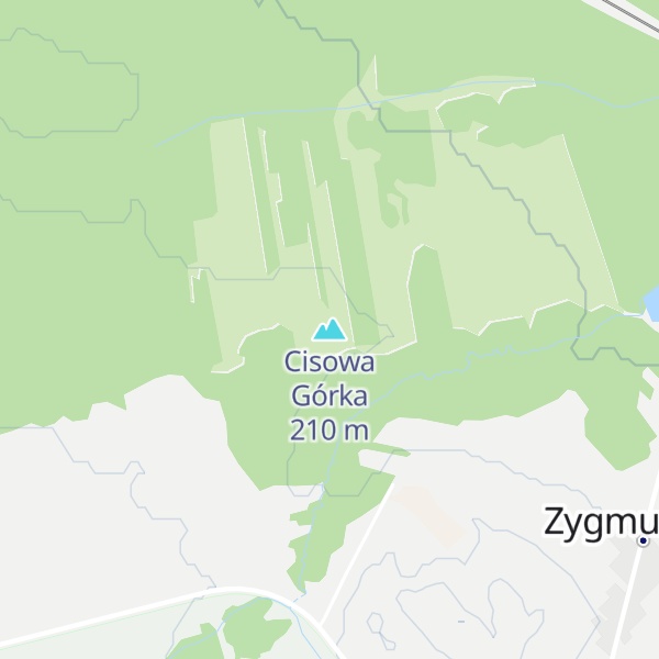 Map of Cisowa Górka
