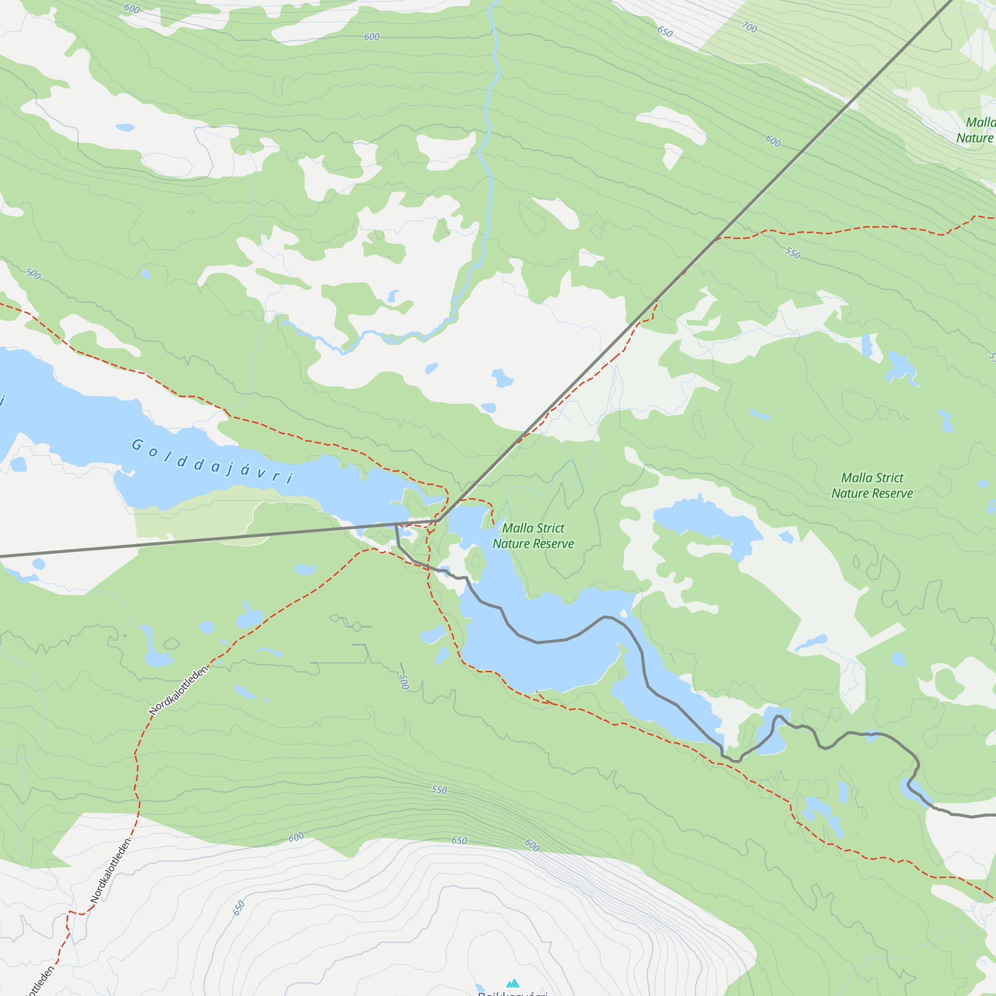 Kuohkimajärvi varaustupa map