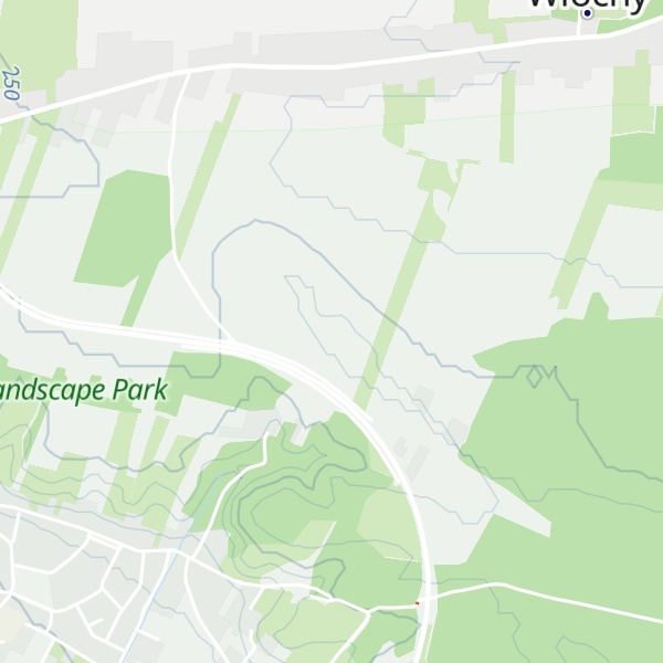 Map of Dworska Góra