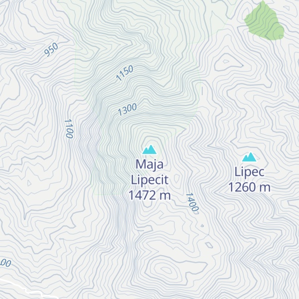 Map of Maja Lipecit
