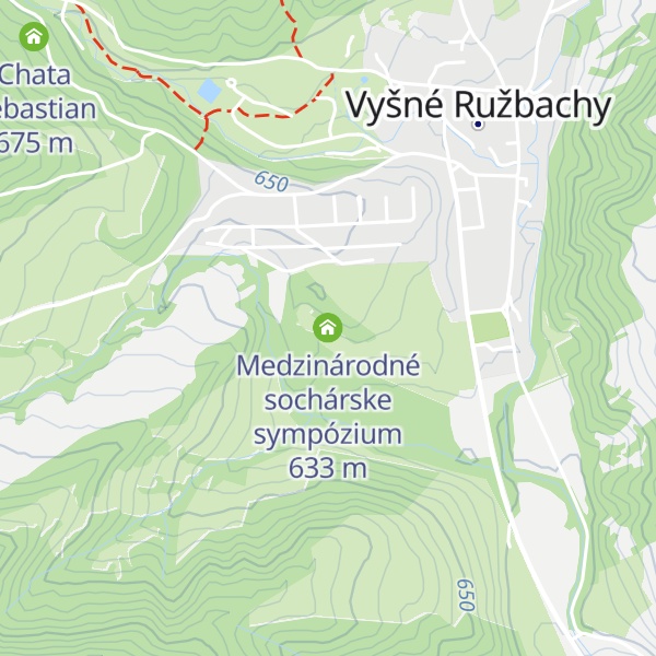 Map of Medzinárodné sochárske sympózium