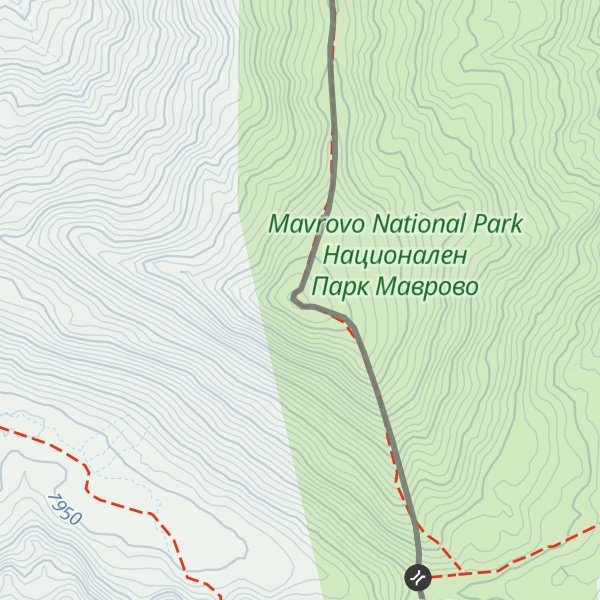 Map of Kulla e Zyberit