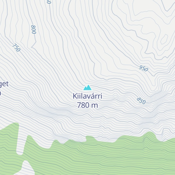 Map of Kiilavárri