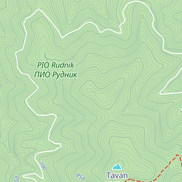 Map of Kurjak