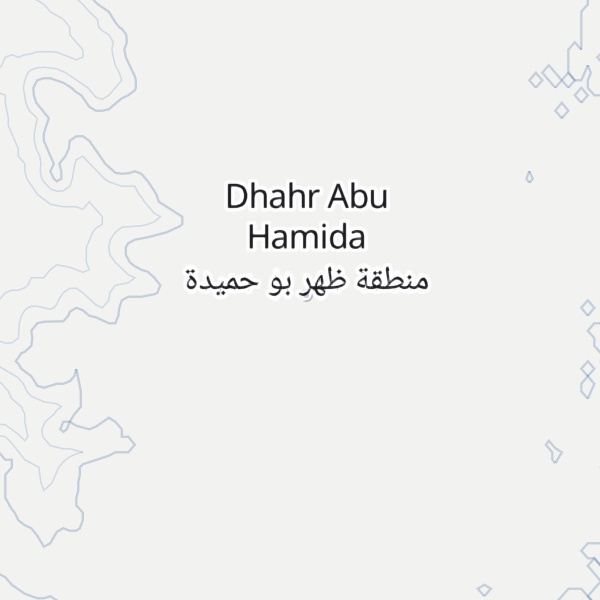 Map of Z̧ahr Bū Ḩamīdah