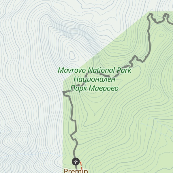 Map of Kepi i Canit