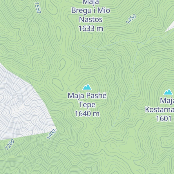 Map of Maja Pashë Tepe