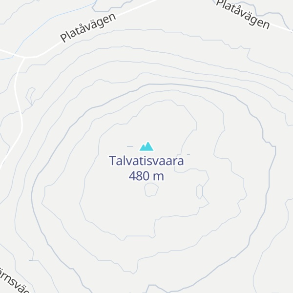Map of Talvatisvaara