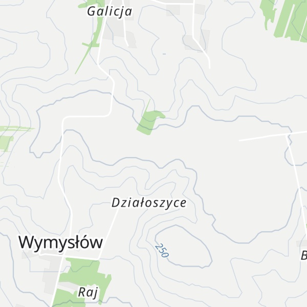 Map of Góry