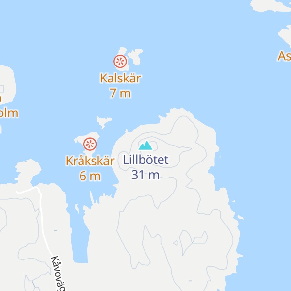 Map of Lillbötet