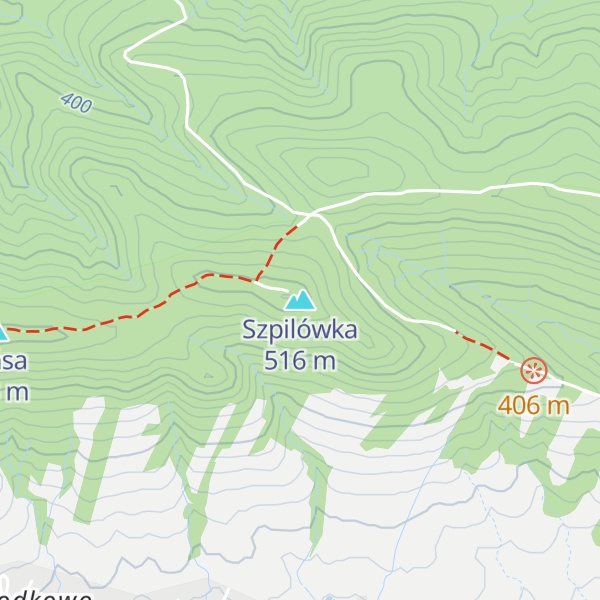 Map of Szpilówka