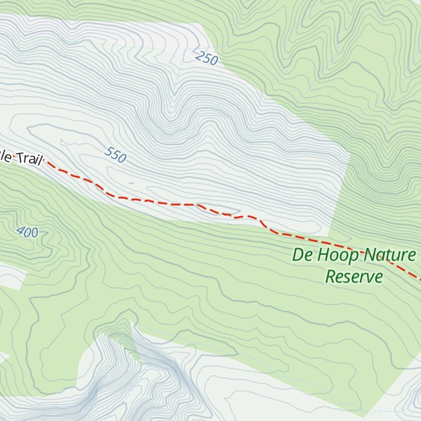 Map of Potberg